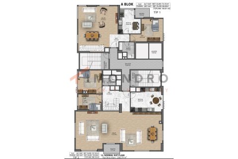 5+1 Appartement à Kadikoy, Turkey No. 17443 10