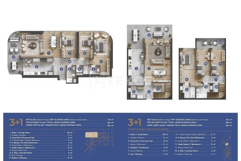 3+1 Apartment in Izmir, Turkey No. 17591 8