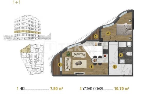 2+1 Penthouse à Antalya, Turkey No. 17675 23