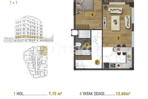 2+1 Penthouse en Antalya, Turkey No. 17675 16