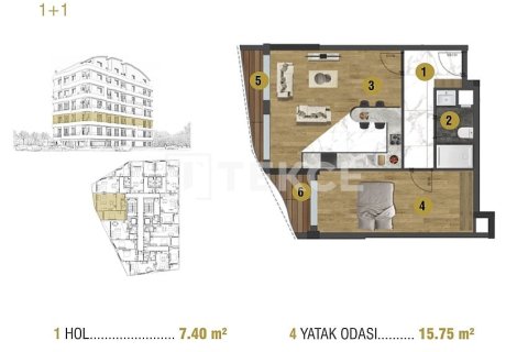 2+1 Penthouse à Antalya, Turkey No. 17675 22