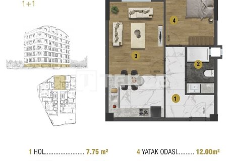 2+1 Penthouse à Antalya, Turkey No. 17675 8