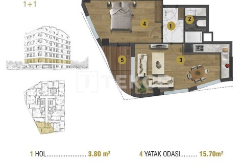 2+1 Penthouse à Antalya, Turkey No. 17675 20