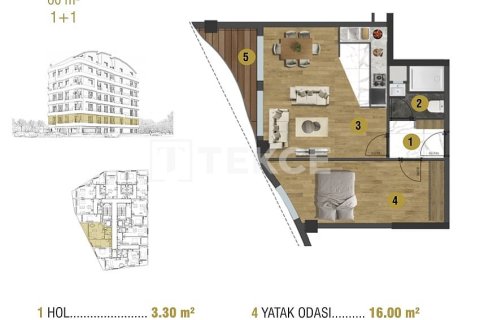 Пентхаус 2+1 в Анталья, Турция №17675 12