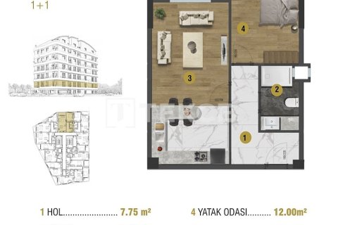 Пентхаус 2+1 в Анталья, Турция №17675 15