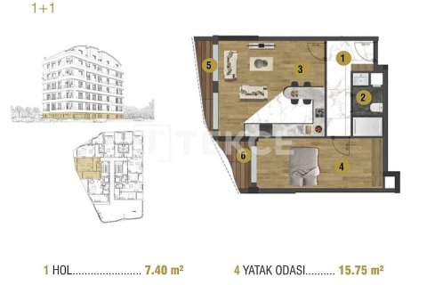 2+1 Penthouse en Antalya, Turkey No. 17675 6