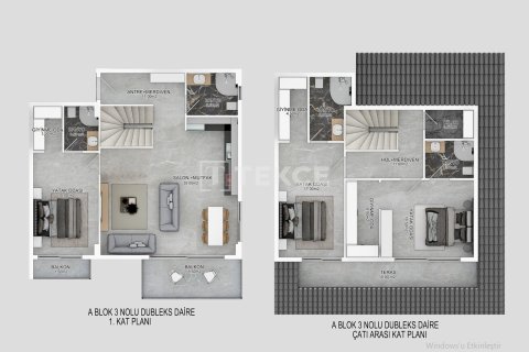 3+1 Appartement à Alanya, Turkey No. 14727 4