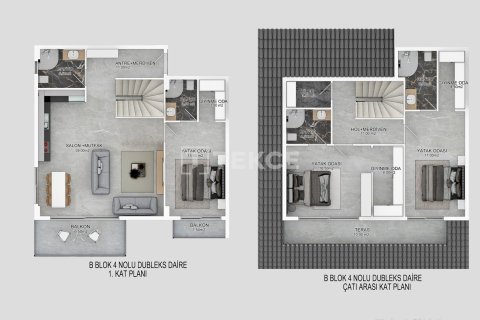 3+1 Appartement à Alanya, Turkey No. 14727 30