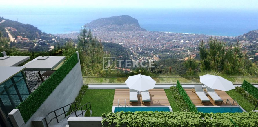 3+1 Apartment in Alanya, Turkey No. 14727