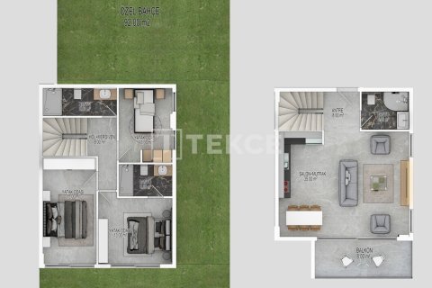 3+1 Appartement à Alanya, Turkey No. 14727 25