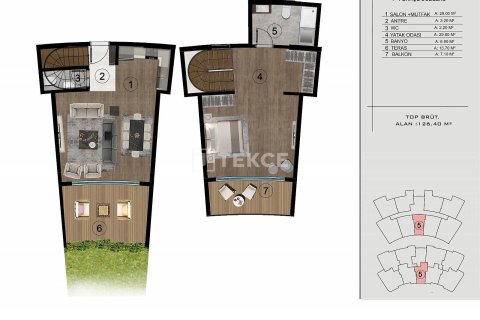 4+1 Apartment en Basiskele, Turkey No. 13275 28