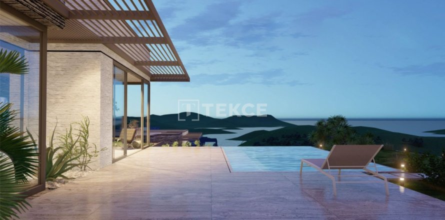 4+1 Villa en Bodrum, Turkey No. 13230