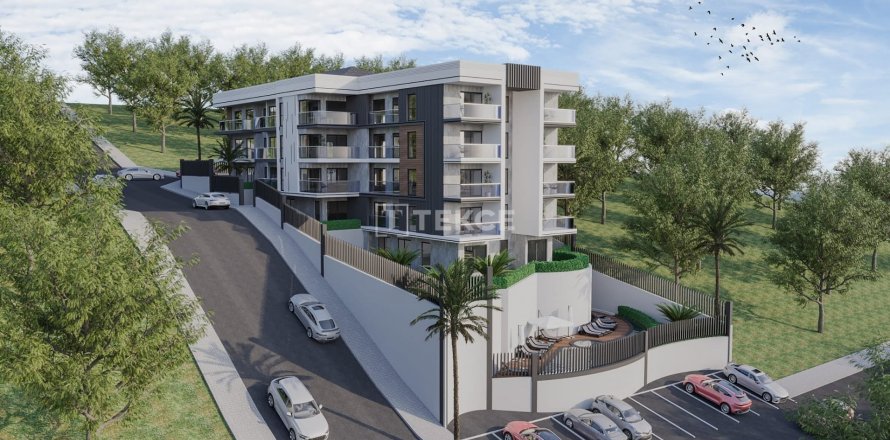 Квартира 3+1 в Кушадасы, Турция №92496