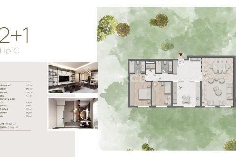 3+1 Apartment in Ankara, Turkey No. 77926 22
