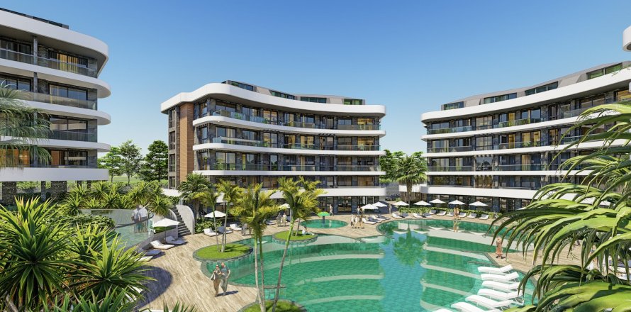 4+1 Penthouse en Oba, Turkey No. 13503