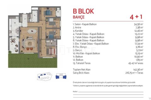 2+1 Apartment en Istanbul, Turkey No. 66416 20