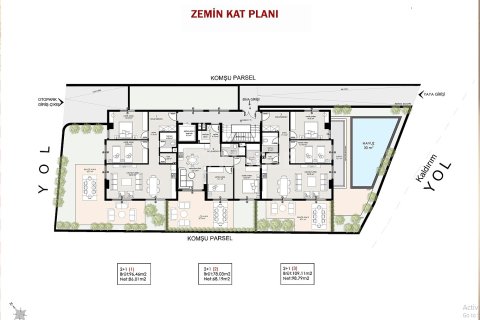 2+1 Apartment in Alanya, Turkey No. 20765 19