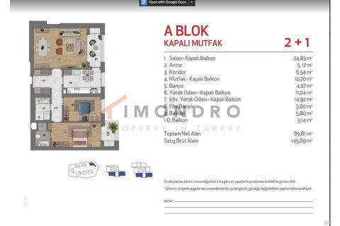 1+1 Appartement à Eyup, Turkey No. 16918 7