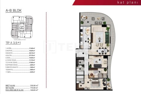 5+1 Apartment in Bursa, Turkey No. 14137 21