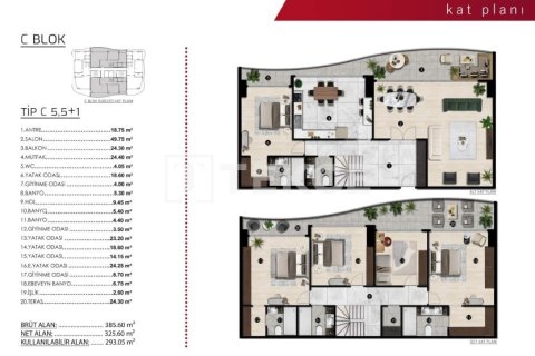 5+1 Apartment in Bursa, Turkey No. 14137 27