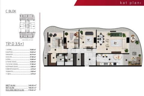 5+1 Apartment in Bursa, Turkey No. 14137 24