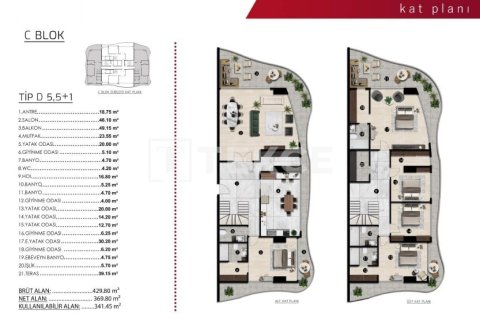 5+1 Apartment in Bursa, Turkey No. 14137 28