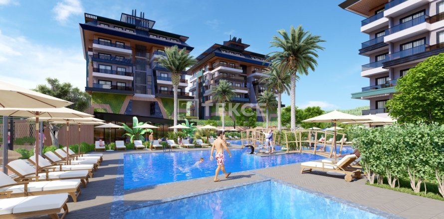 2+1 Apartment en Alanya, Turkey No. 14396