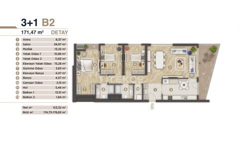 2+1 Apartment in Izmir, Turkey No. 14908 3