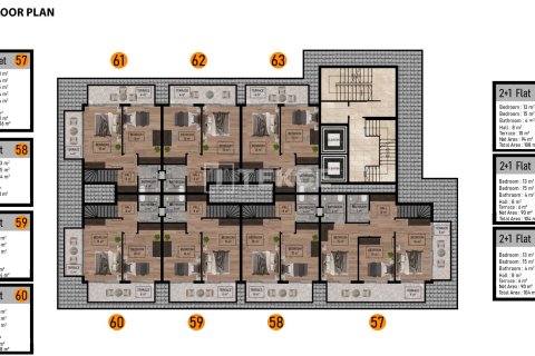 3+1 Appartement à Alanya, Turkey No. 14393 17