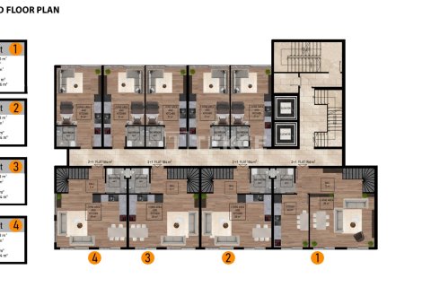 3+1 Apartment en Alanya, Turkey No. 14393 18