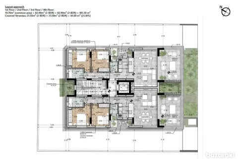 3 dormitorios Penthouse en Limassol, Cyprus No. 46370 2