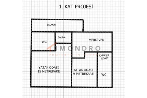 Вилла 3+1 в Кадрие, Турция №17038 4