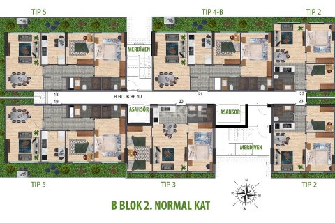 1+1 Apartment in Istanbul, Turkey No. 17513 4