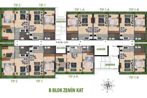 1+1 Appartement à Istanbul, Turkey No. 17513 24