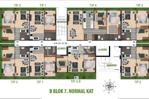 1+1 Apartment en Istanbul, Turkey No. 17513 5