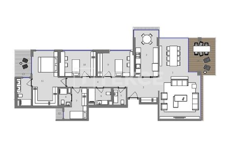 2+1 Apartment in Istanbul, Turkey No. 11761 12