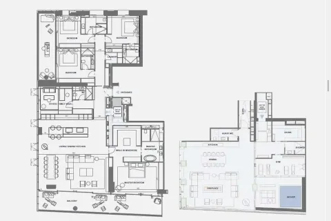 4 dormitorios Penthouse en Agios Tychonas, Cyprus No. 41026 2