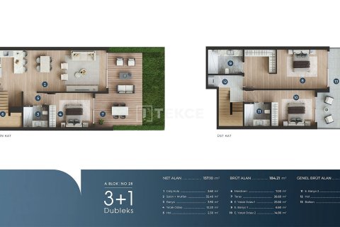 3+1 Appartement à Cesme, Turkey No. 75067 24