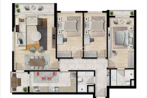 5+2 Appartement à Istanbul, Turkey No. 45813 23