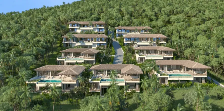 5 bedrooms Villa on the Ko Samui, Thailand No. 3190