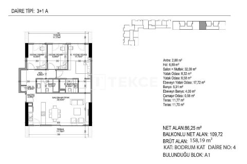 Квартира 2+1 в Стамбул, Турция №11467 6