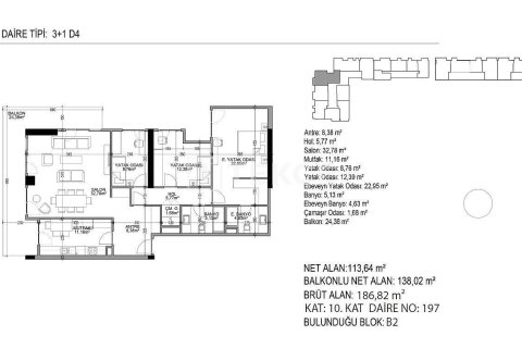 2+1 Appartement à Istanbul, Turkey No. 11467 12