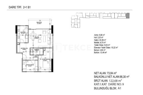 2+1 Appartement à Istanbul, Turkey No. 11467 8