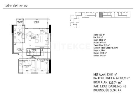 2+1 Apartment en Istanbul, Turkey No. 11467 15