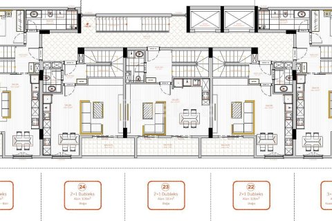 2+1 Penthouse à Alanya, Turkey No. 52954 12