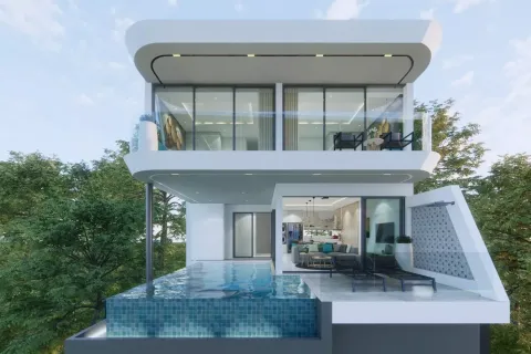 3 dormitorios Villa en  Chaweng Beach, Thailand No. 2800 7