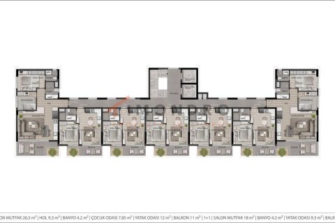 2+1 Appartement à Aksu, Turkey No. 22323 17