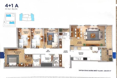 4+1 Apartment en Istanbul, Turkey No. 11255 3