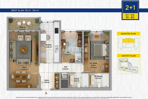 3+1 Apartment in Istanbul, Turkey No. 54137 14