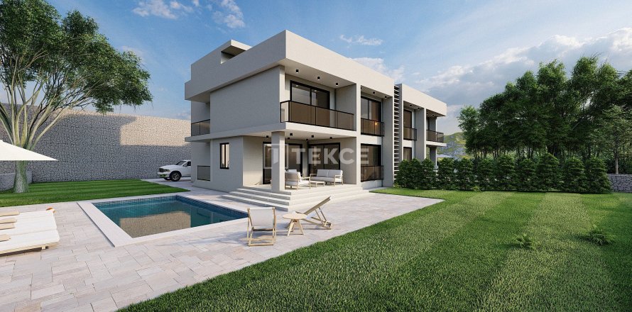 4+1 Villa à Erdemli, Turkey No. 21426